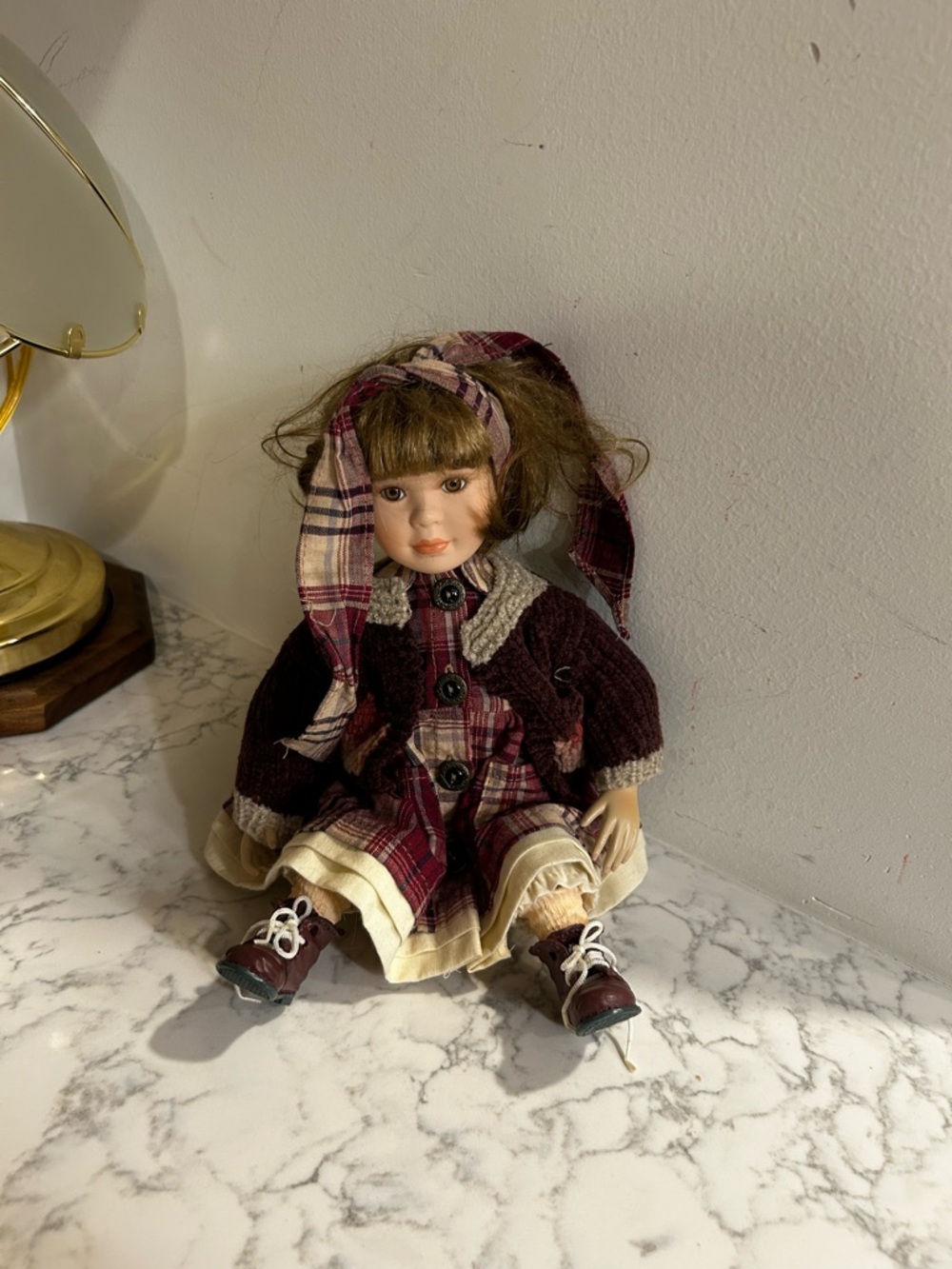 Vintage Boyds Bears Bearwear Porcelain Doll